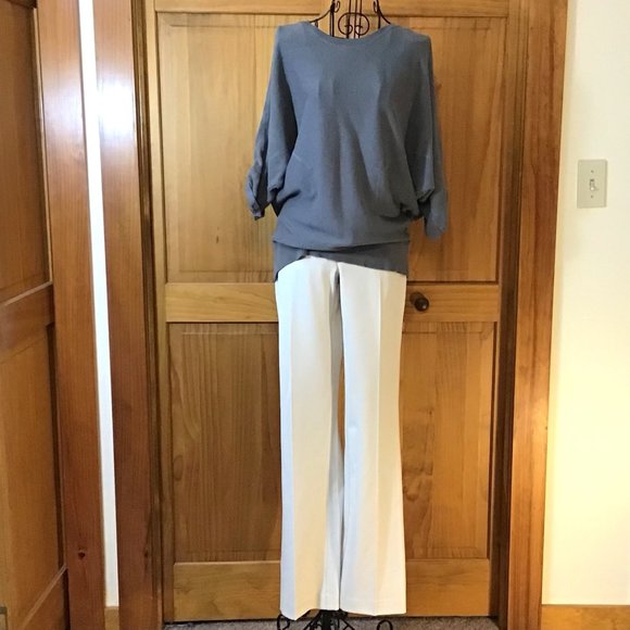 The Limited ~ Cream Stretch Dress Pants - Picture 2 of 3